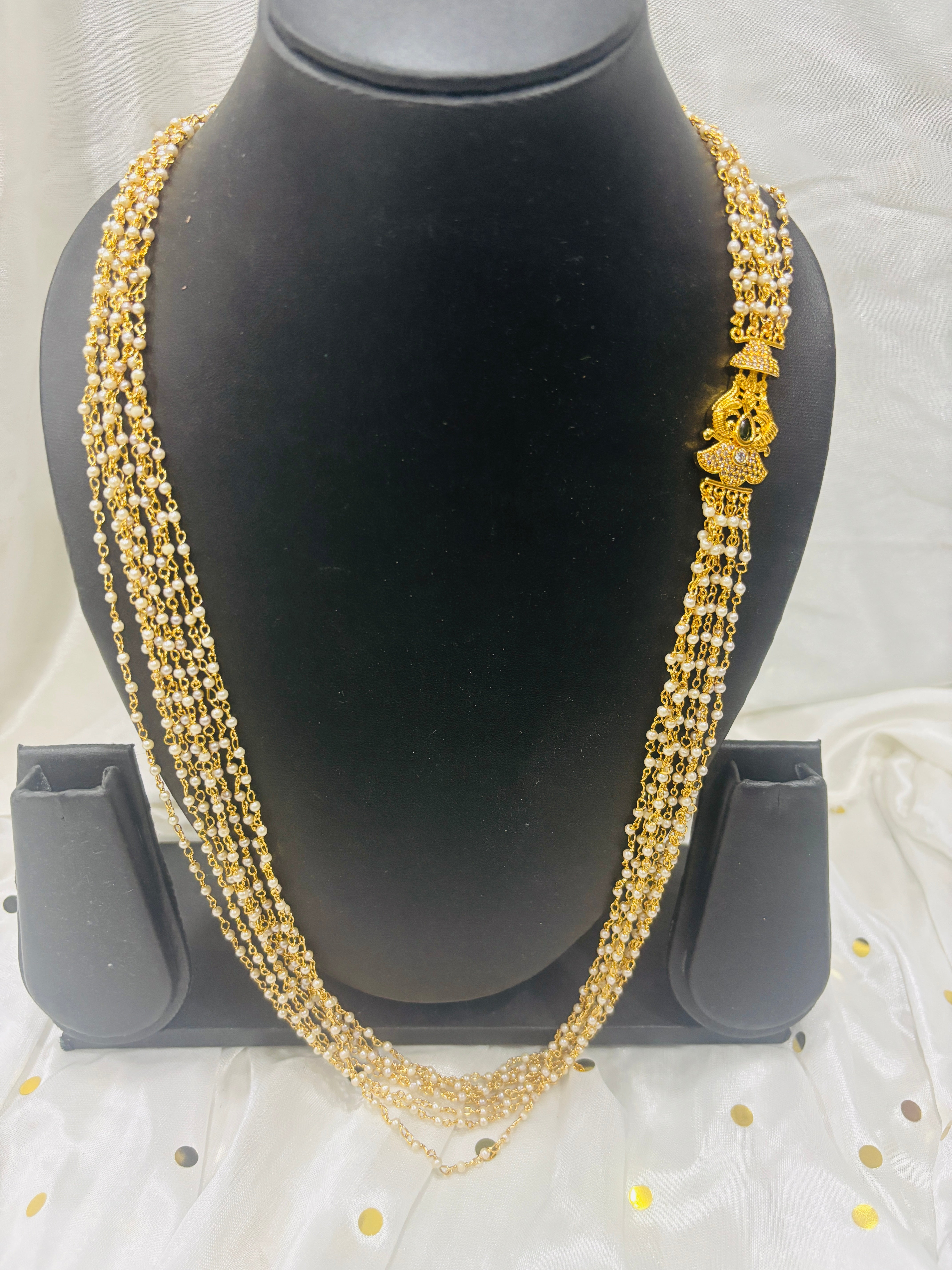 White-Pearls Chandra Haram