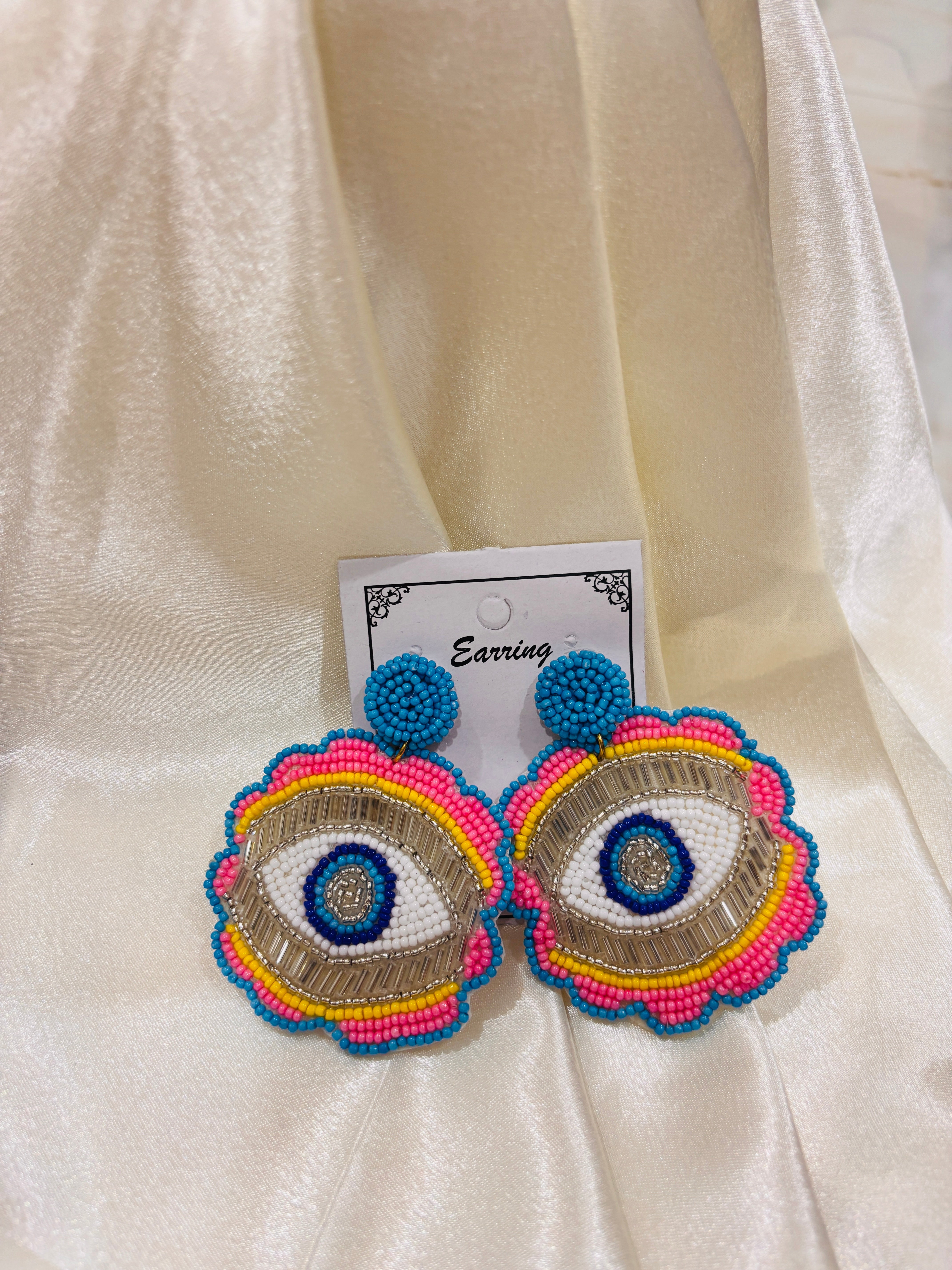 Handmade beaded earings