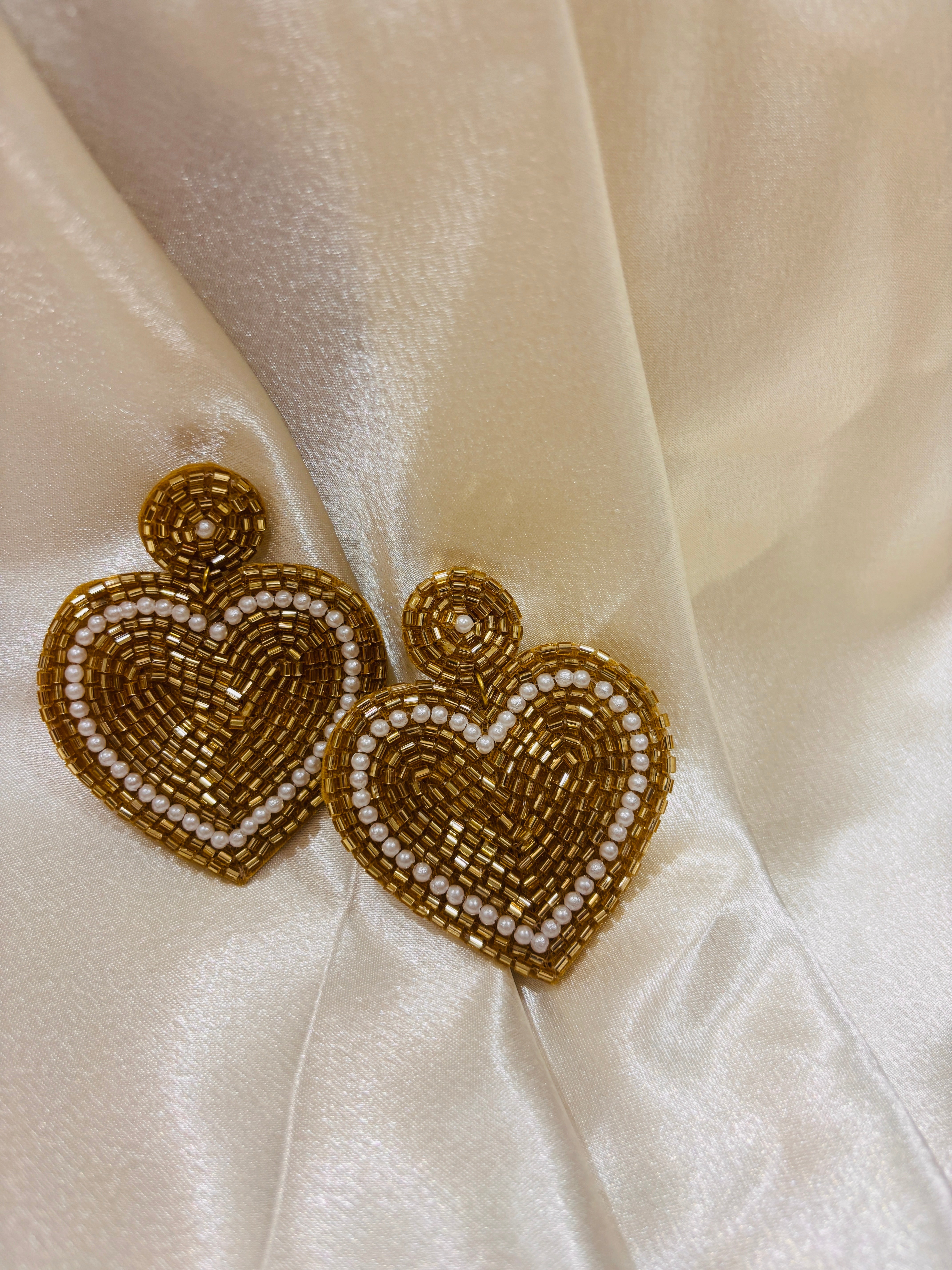 Handmade beaded earings