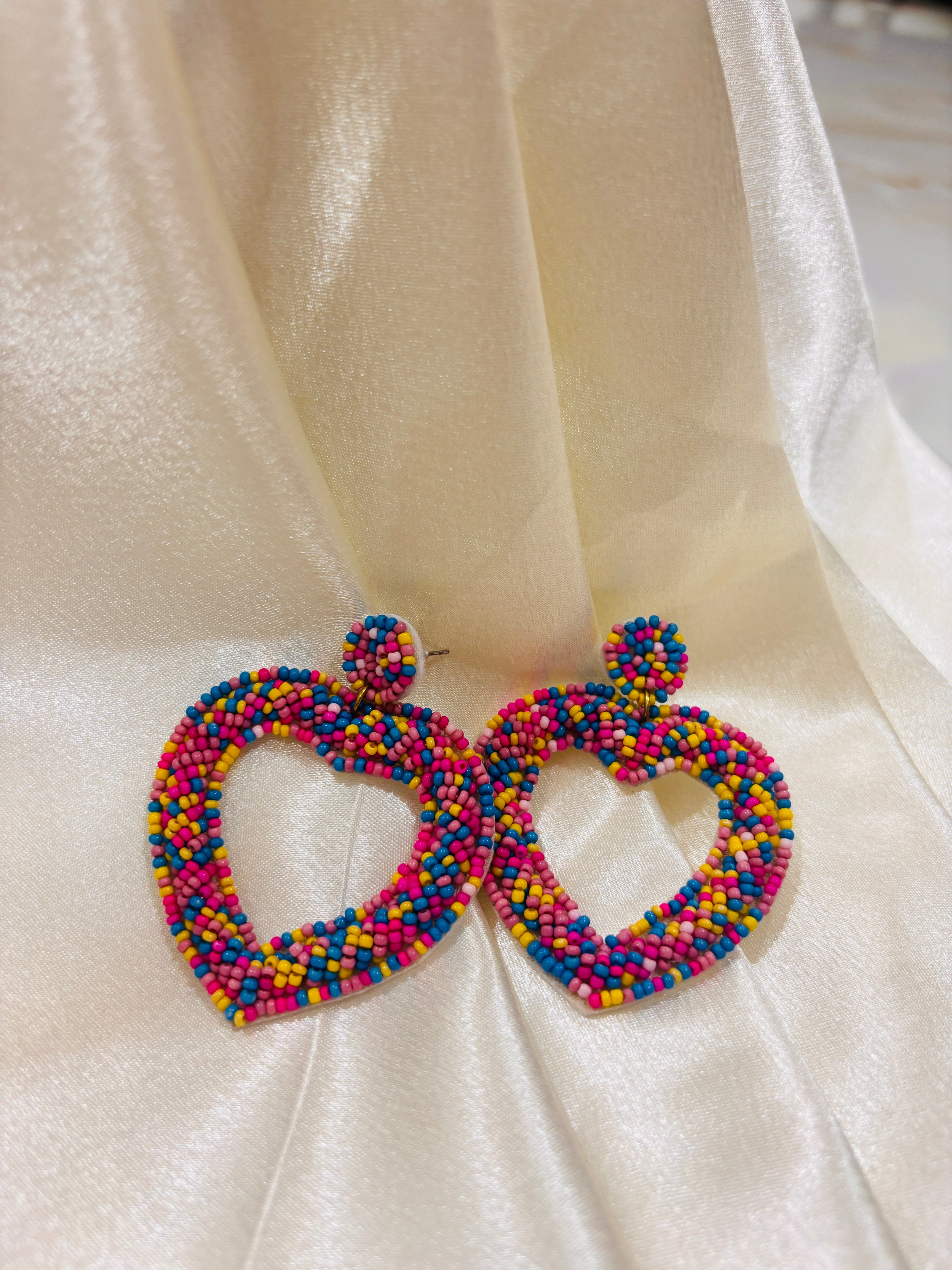 Handmade beaded earings