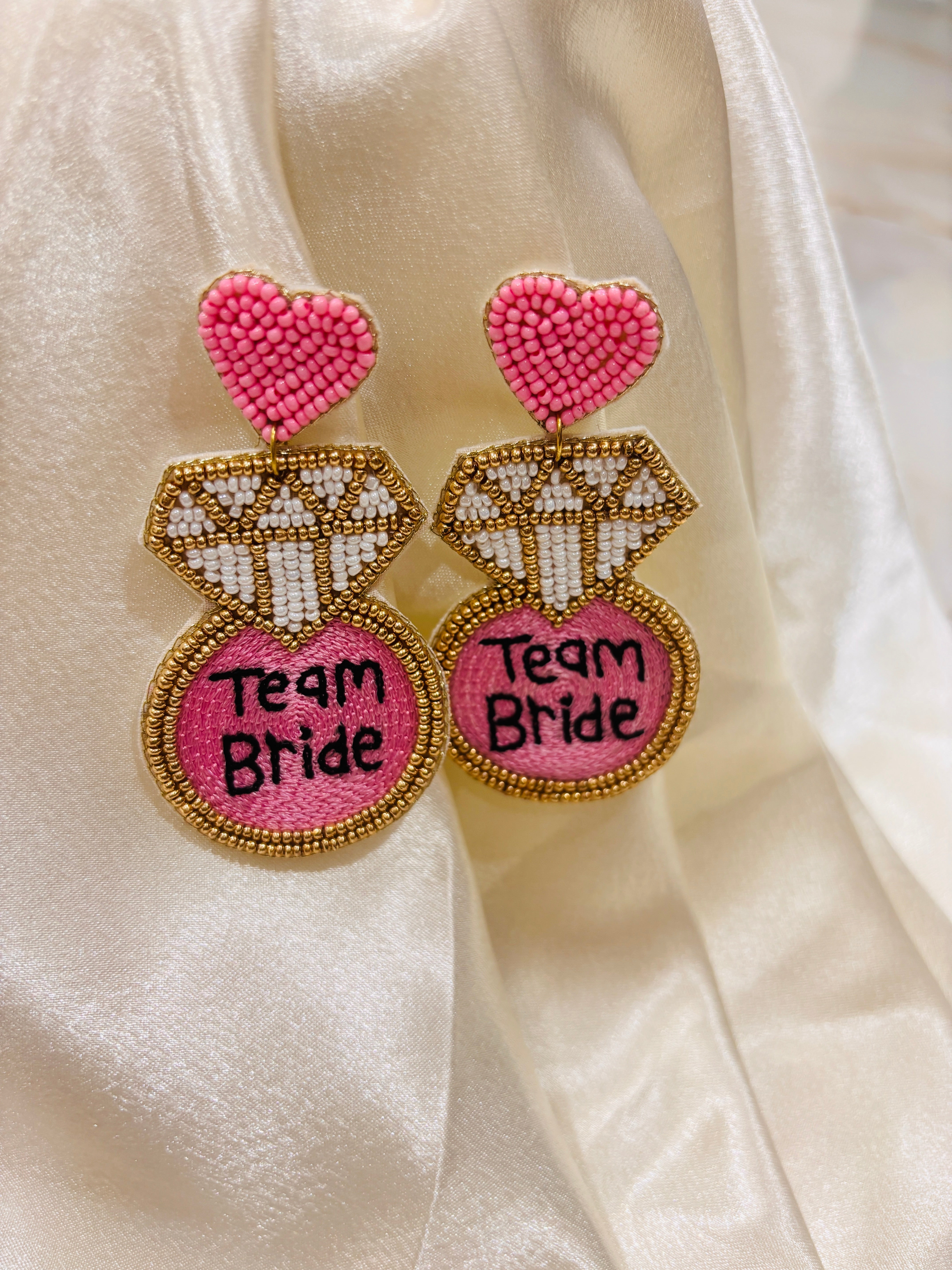 Handmade beaded earings