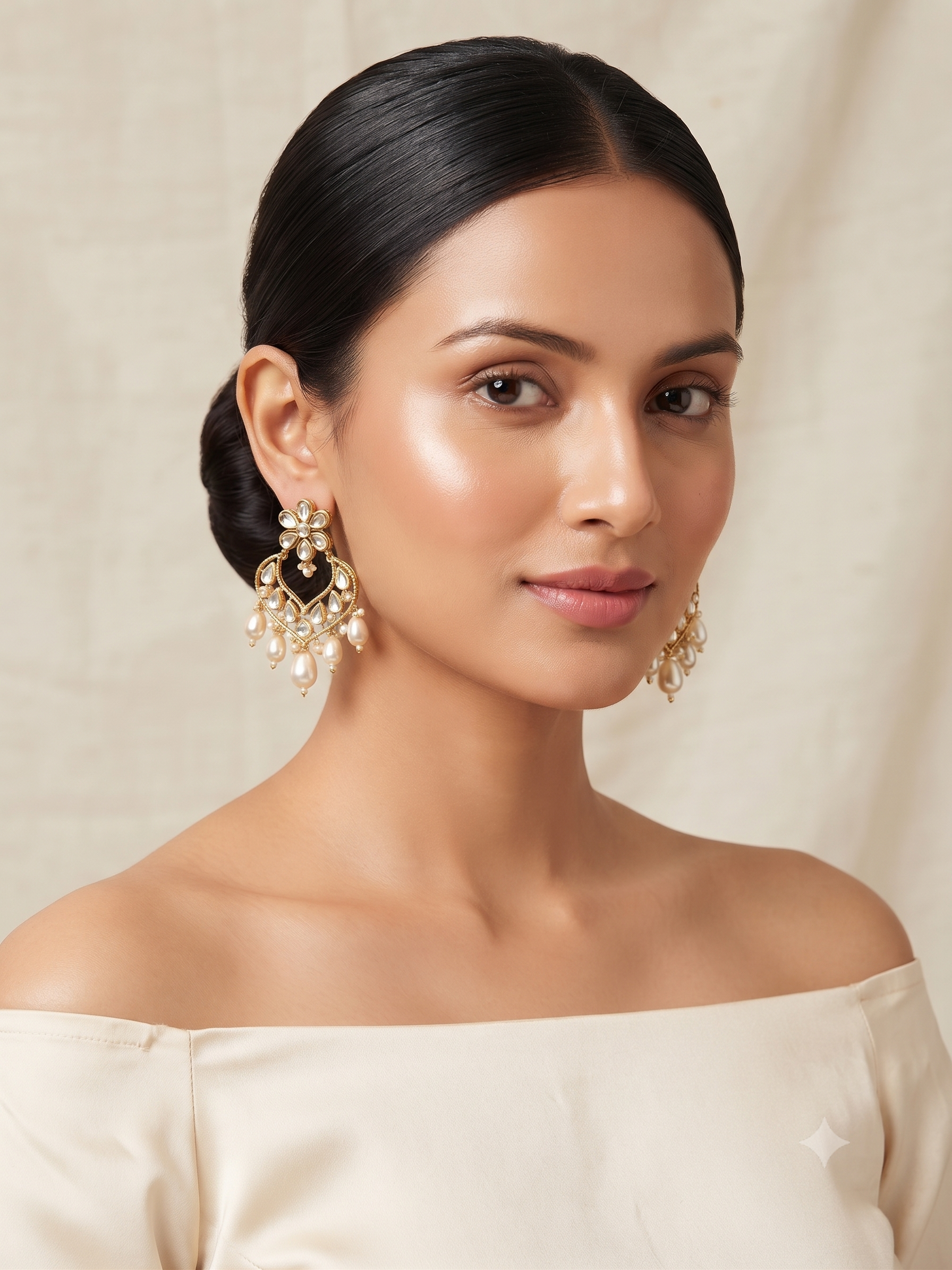 Bloom Chandbali Earrings