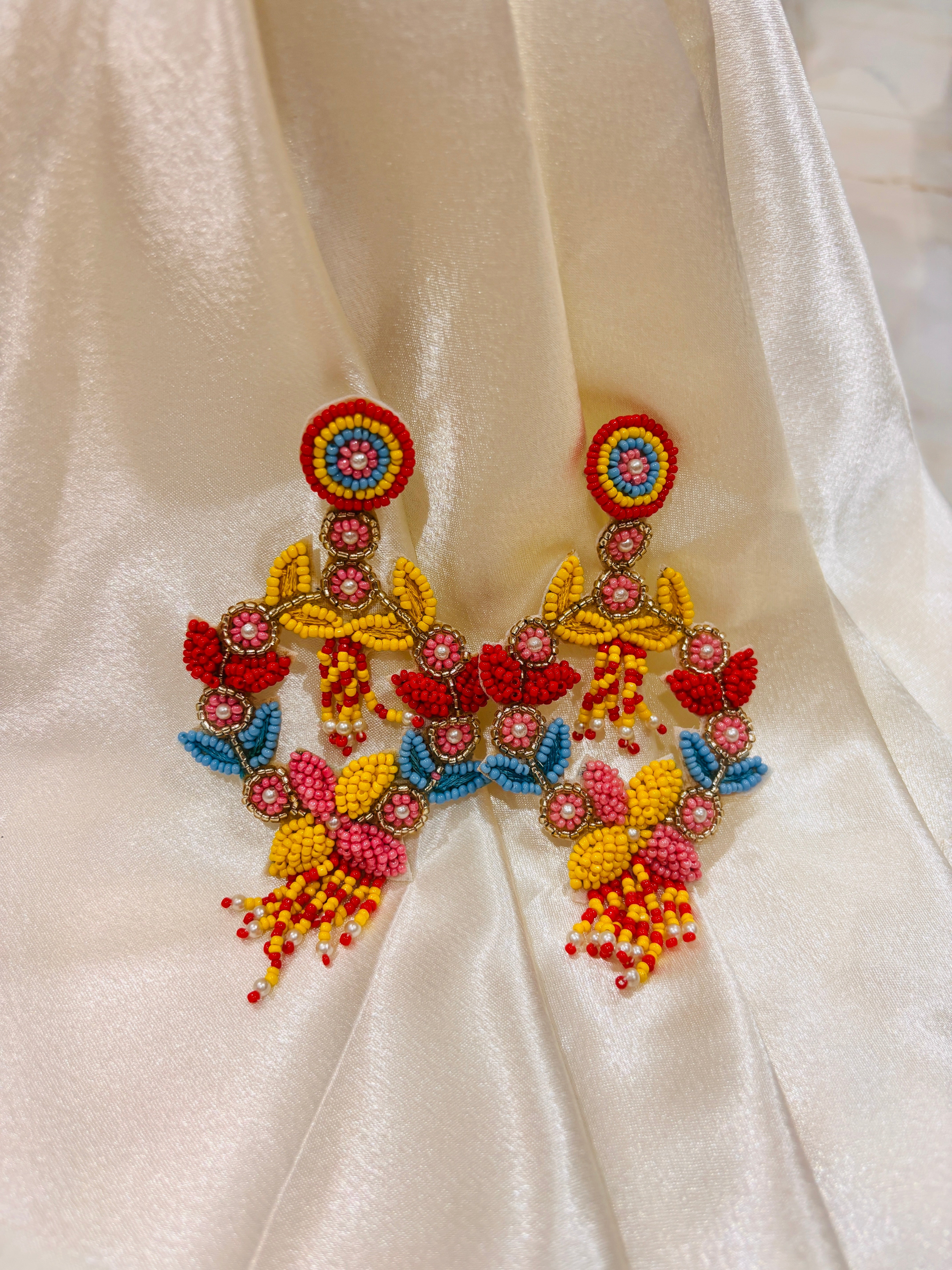 Handmade beaded earings