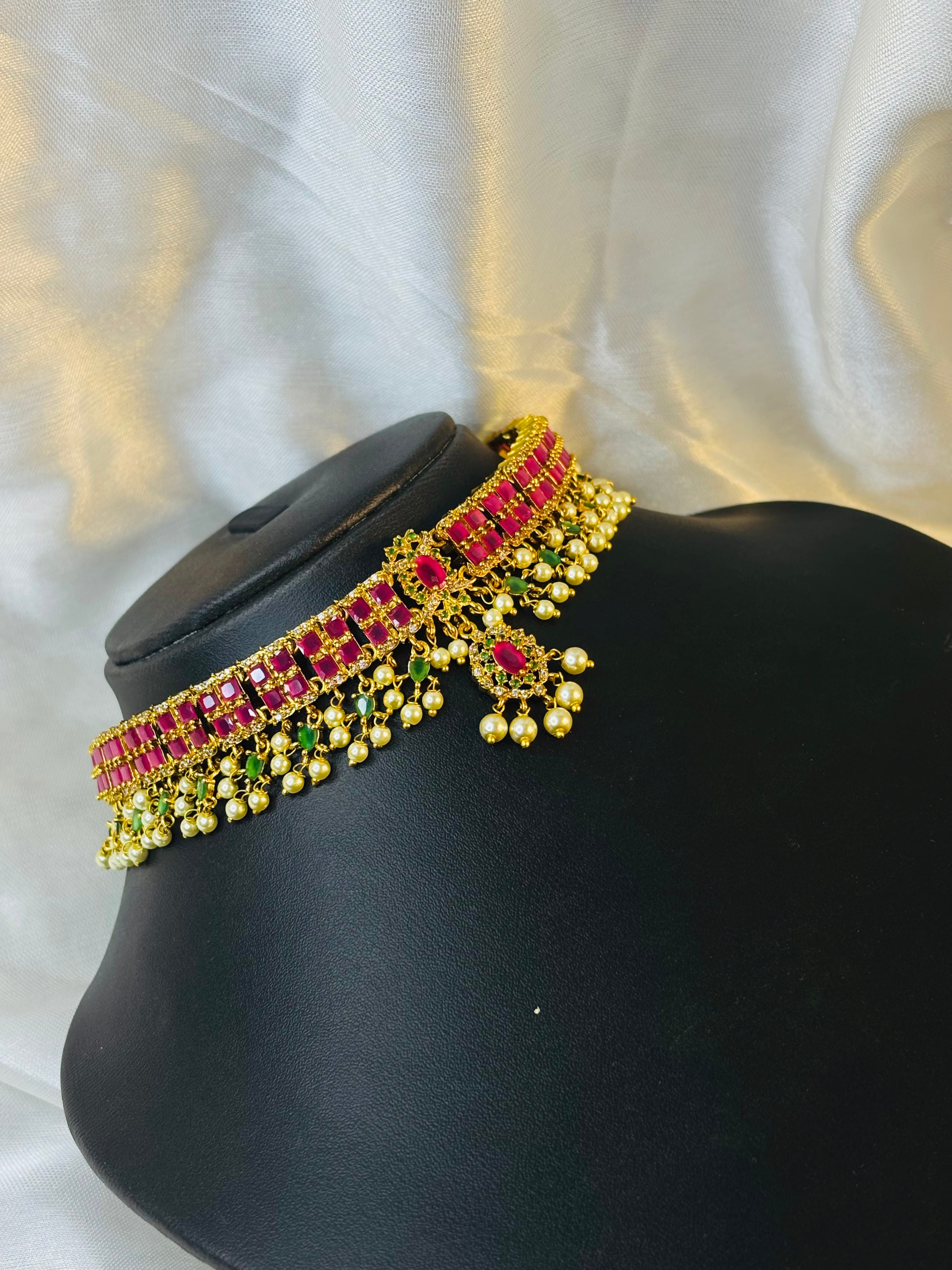 Moti Jadau necklace