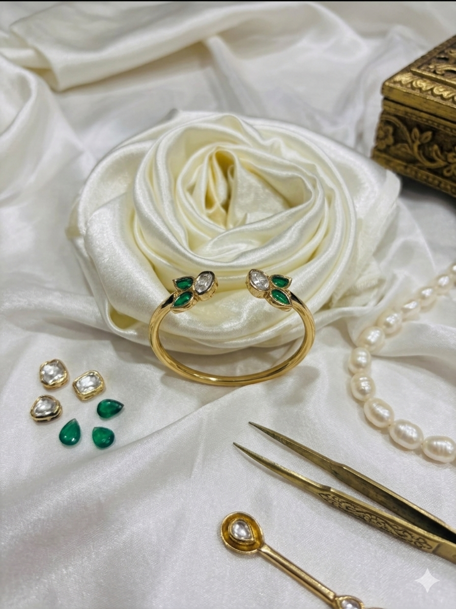 The Aethelred Flora Adjustable Kada Collection