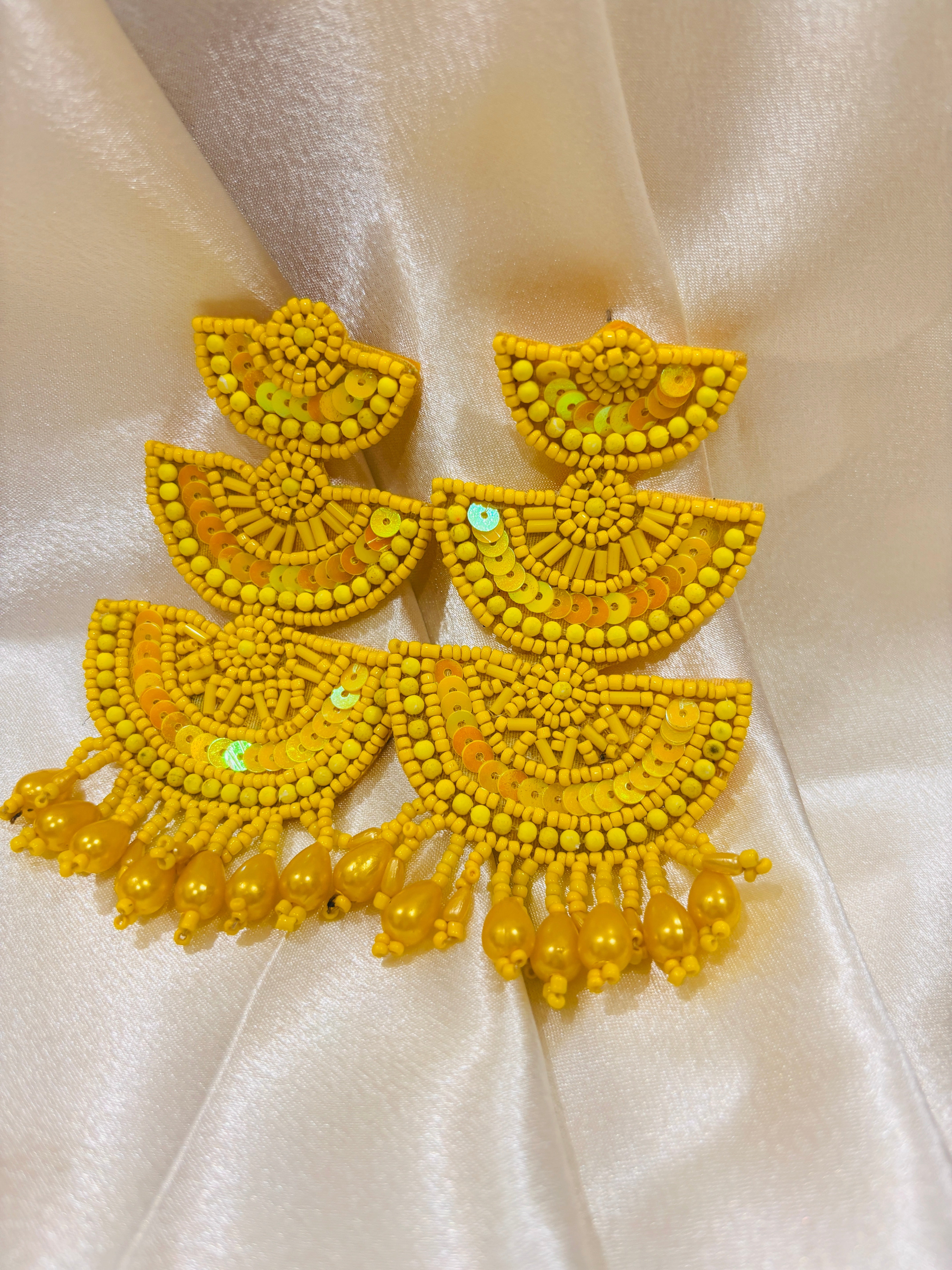 Handmade beaded earings