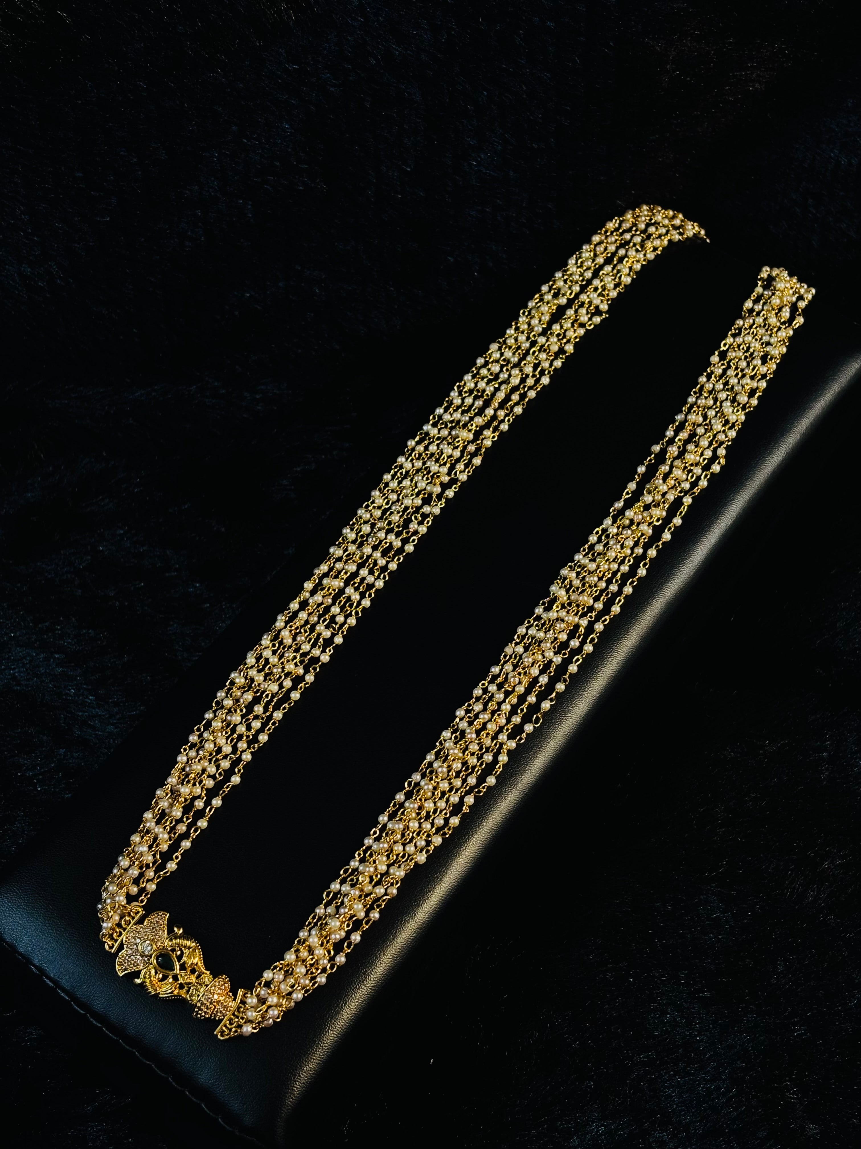 White-Pearls Chandra Haram