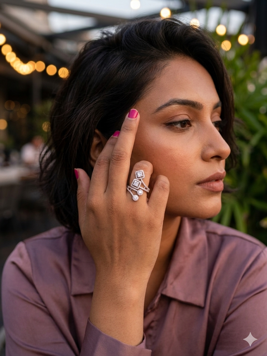 The Orion Cocktail Ring