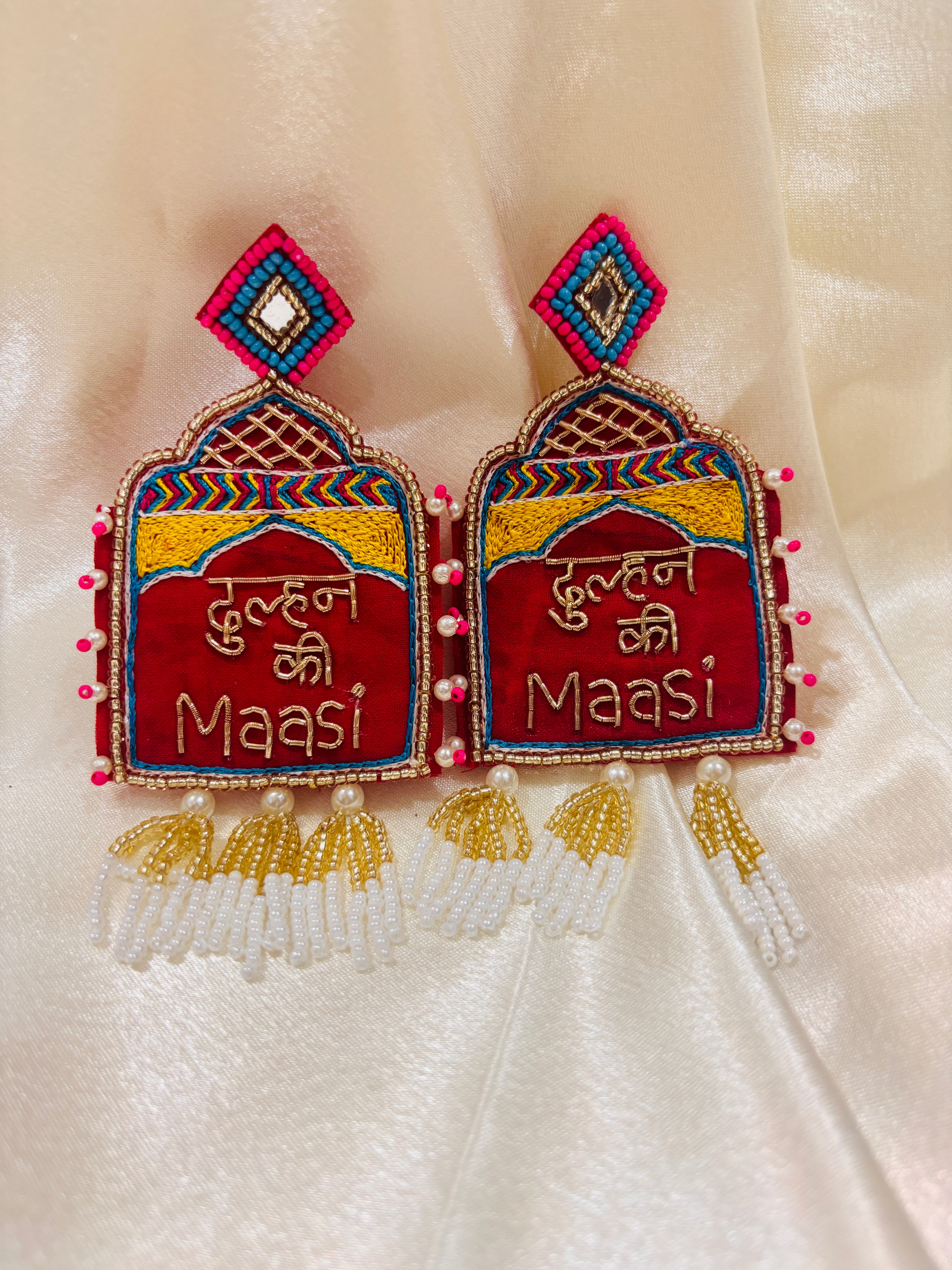 Handmade beaded earings