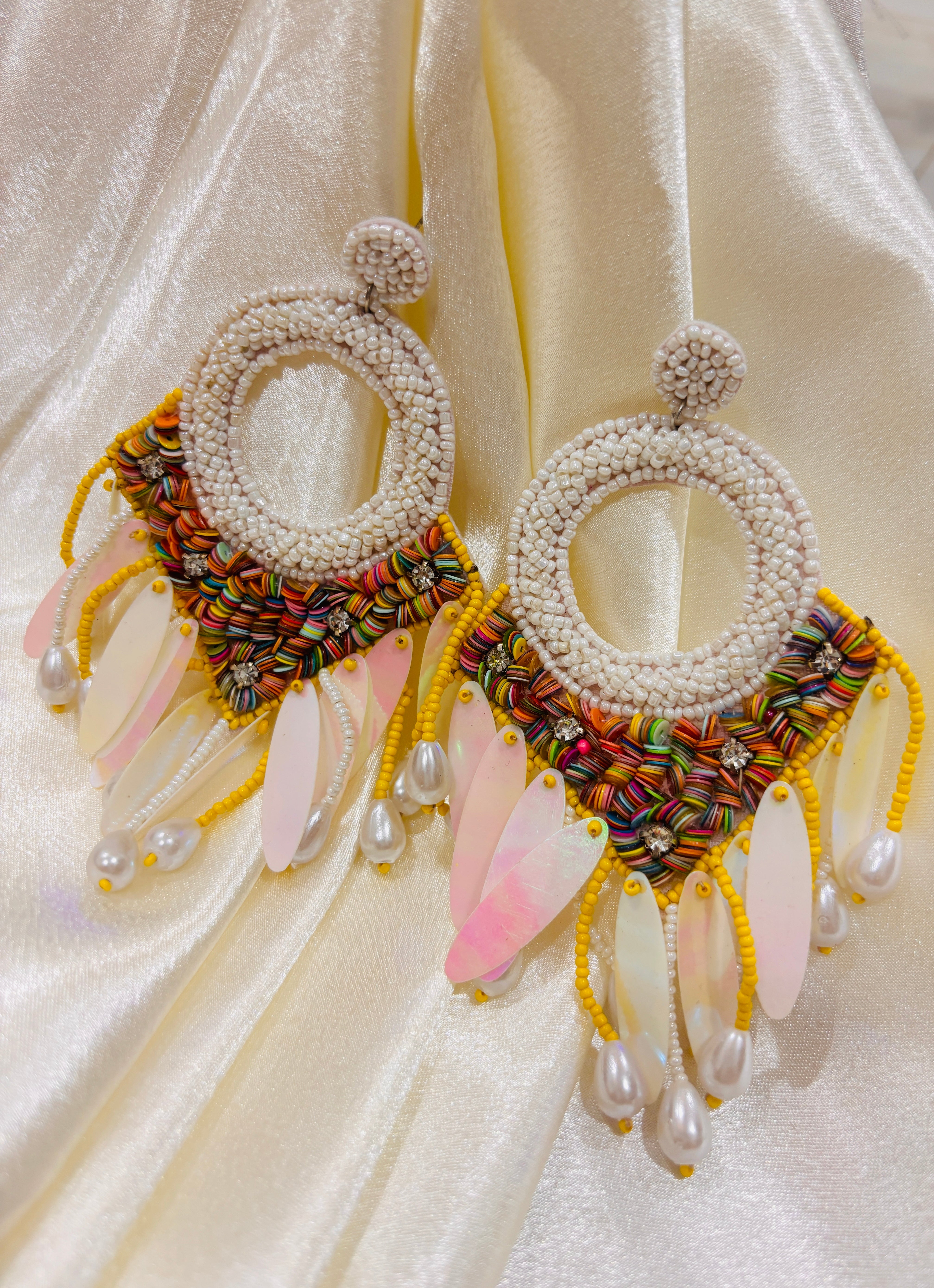 Handmade beaded earings