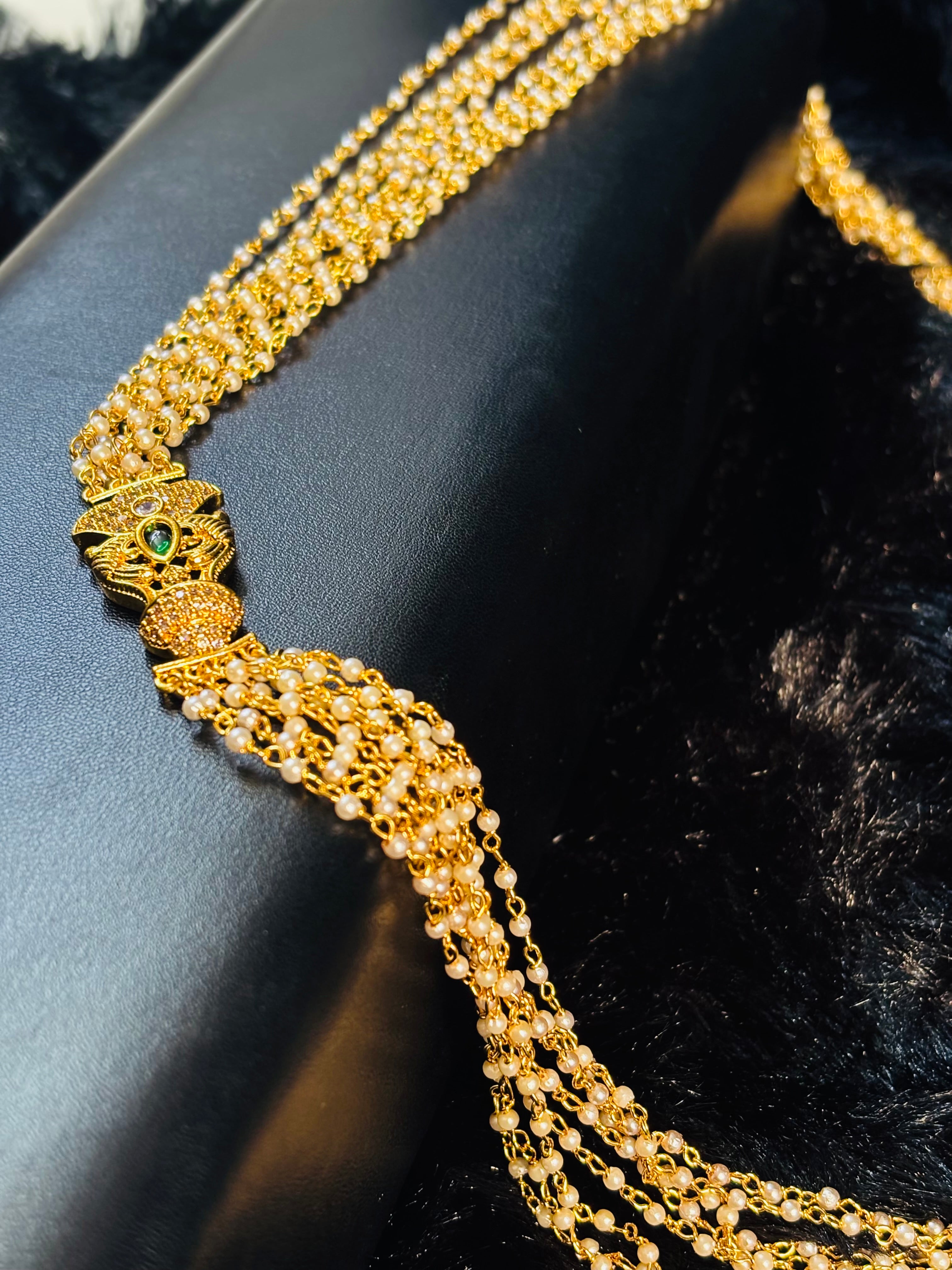 White-Pearls Chandra Haram