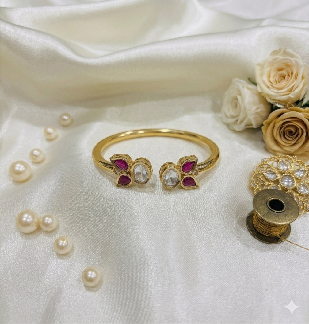 The Aethelred Flora Adjustable Kada Collection