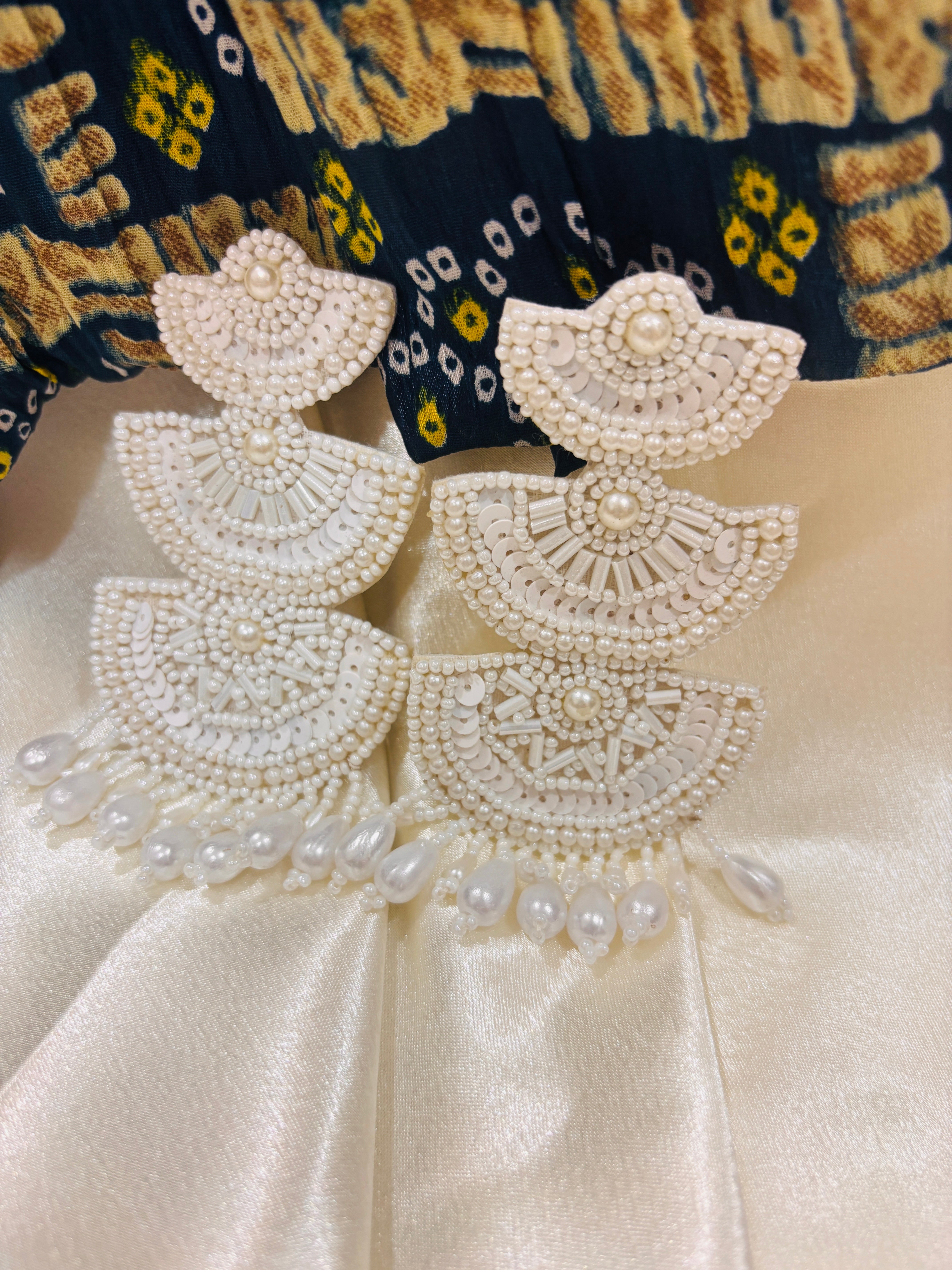 Handmade beaded earings