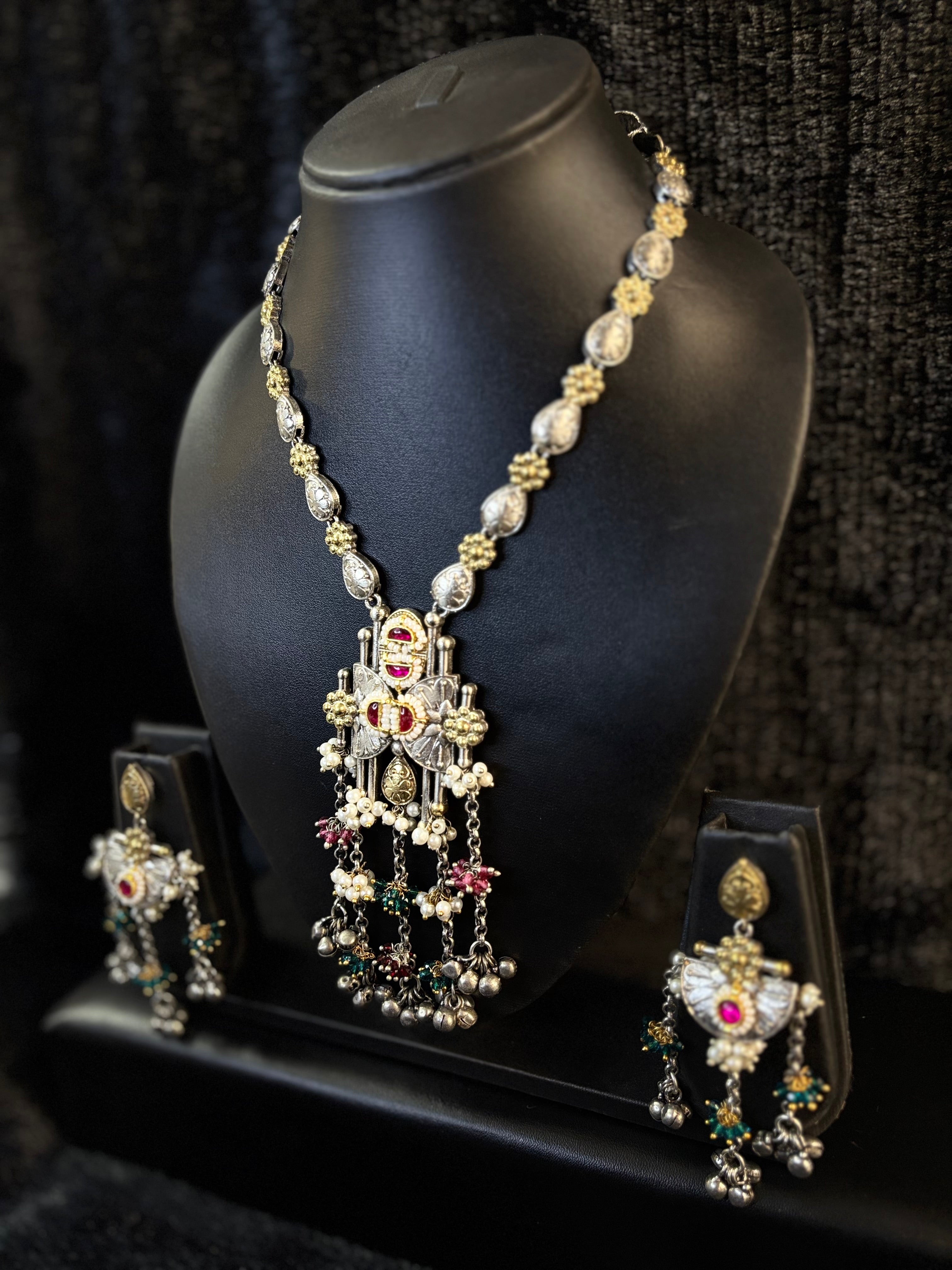 Classic Silver long necklace