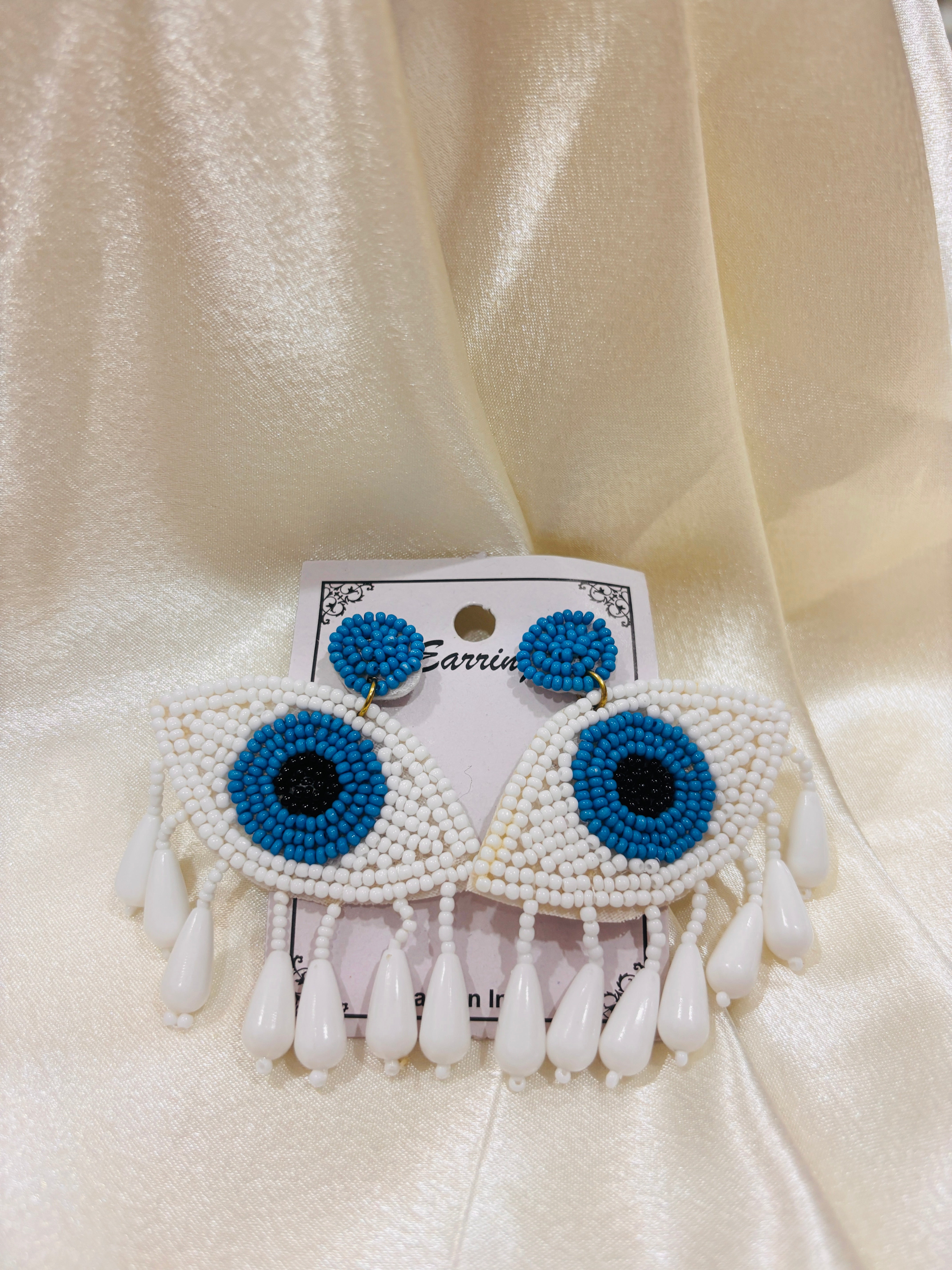 Handmade beaded earings