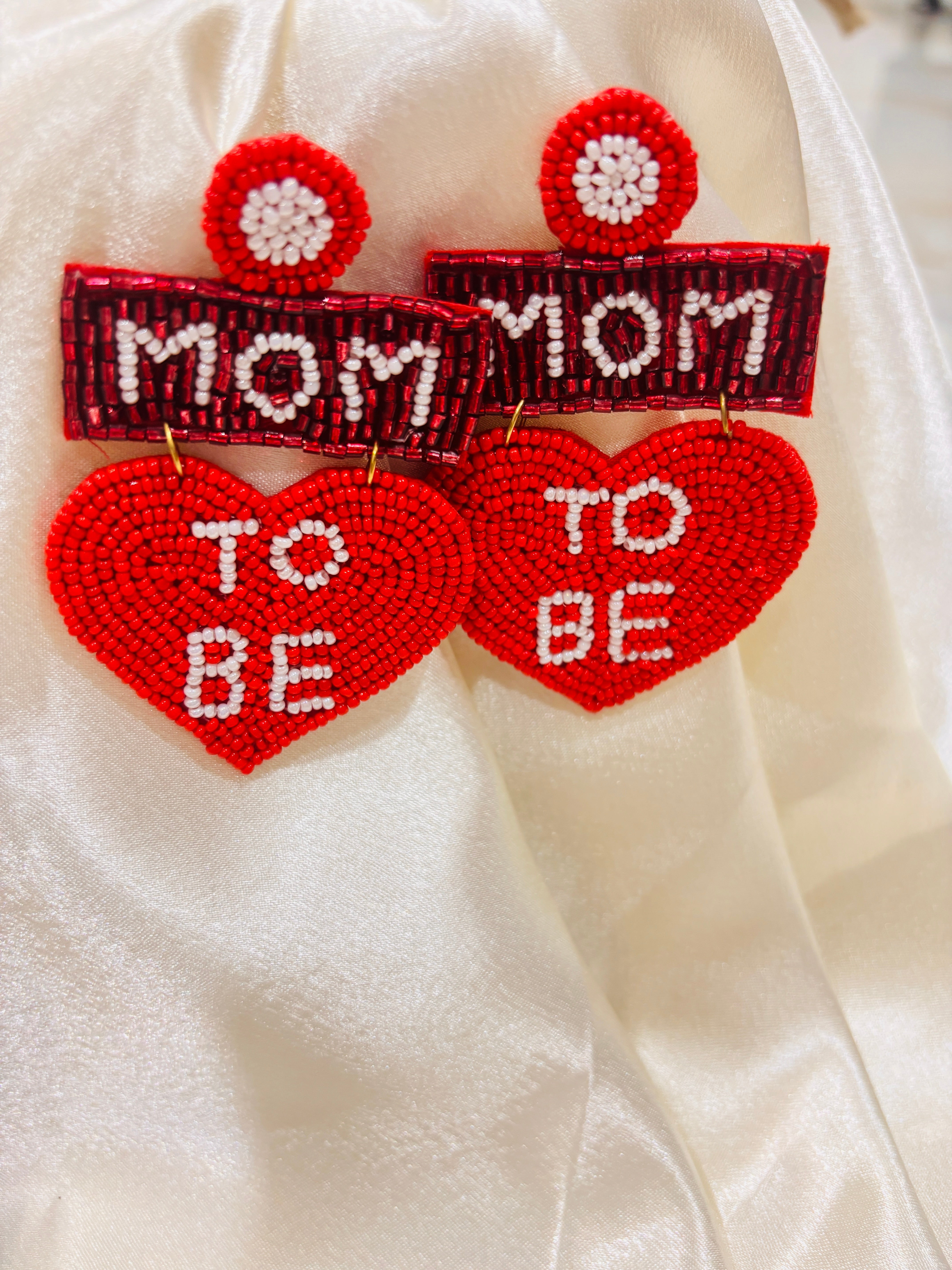 Handmade beaded earings