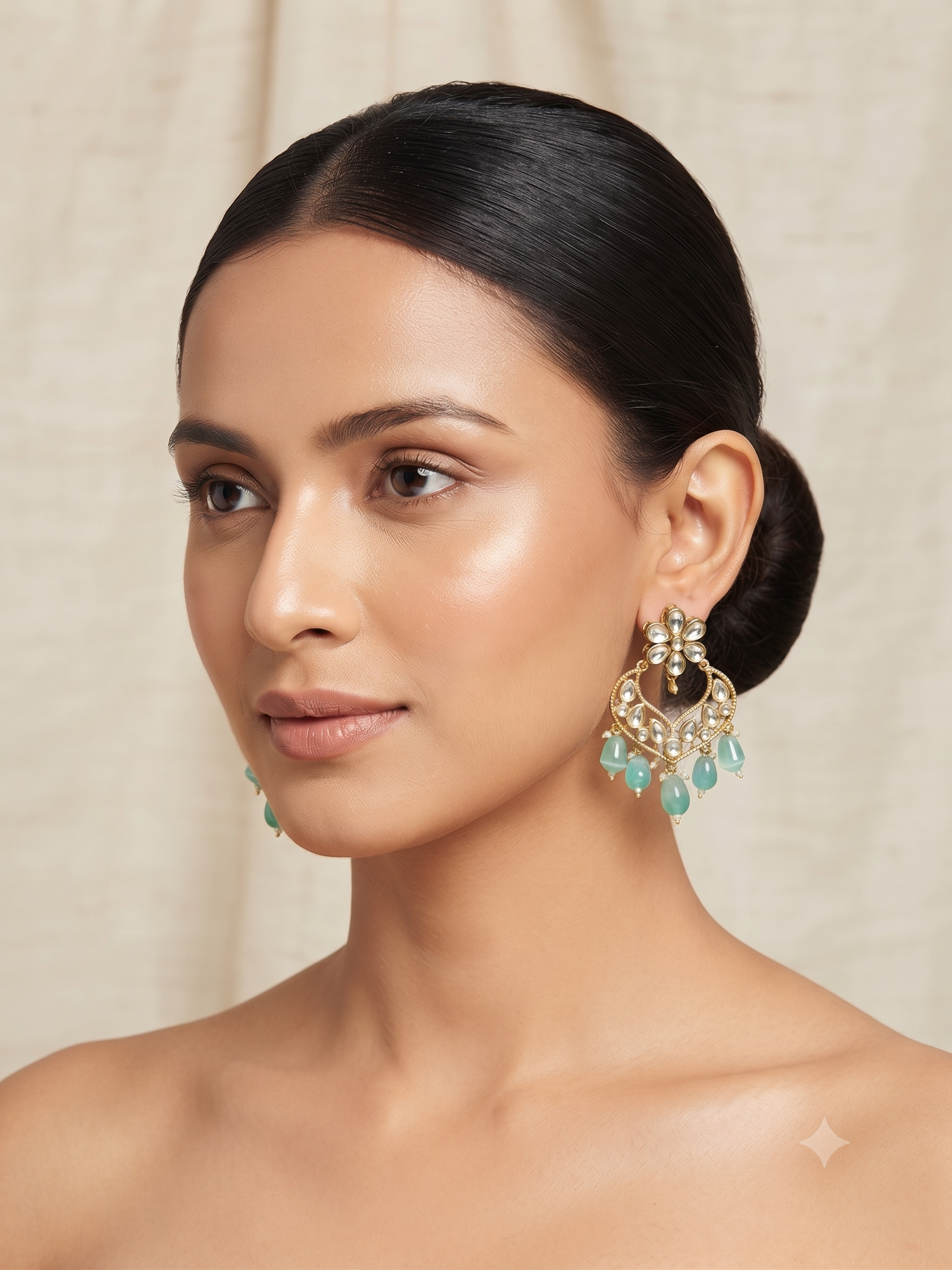 Bloom Chandbali Earrings