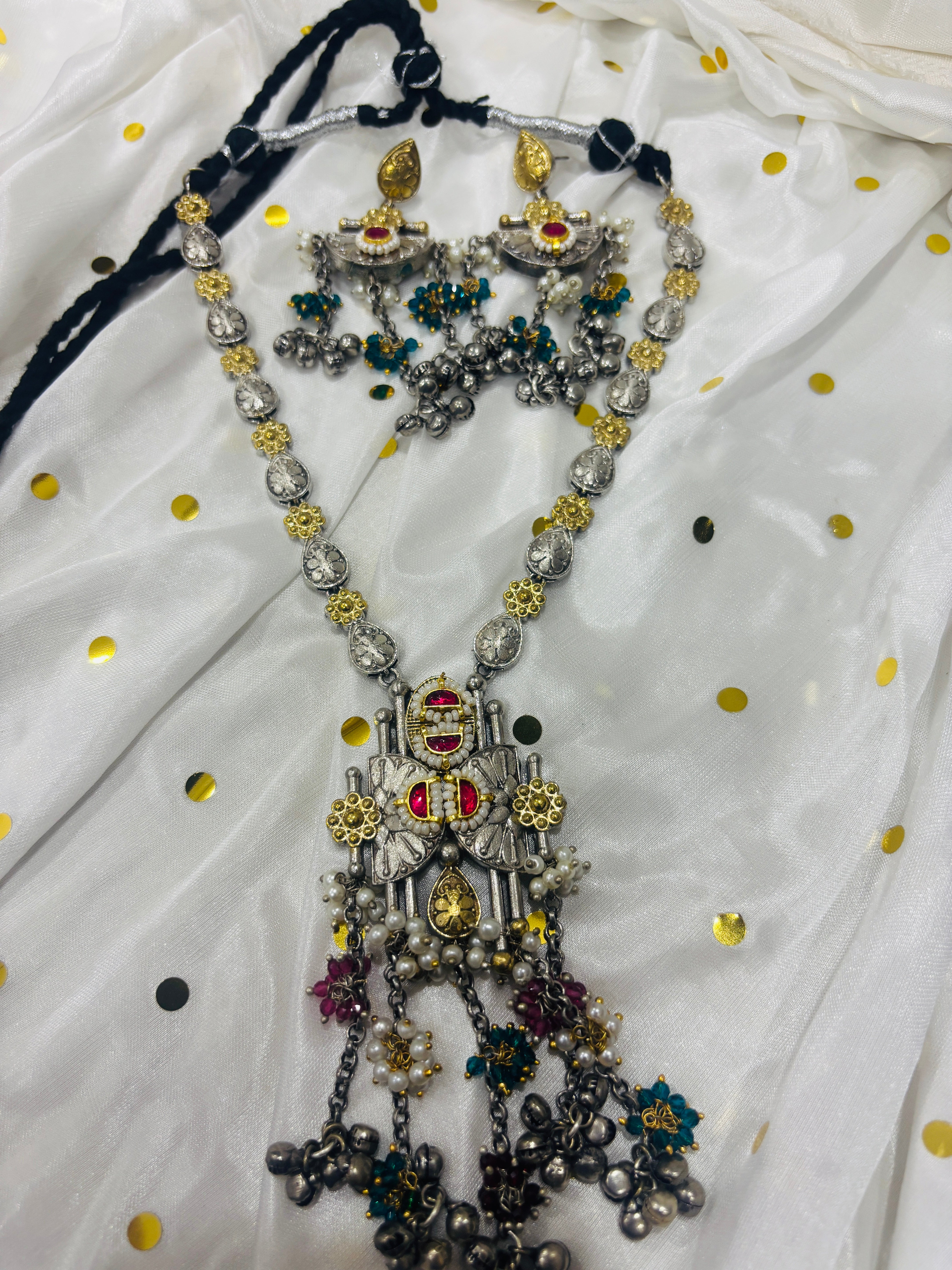 Classic Silver long necklace