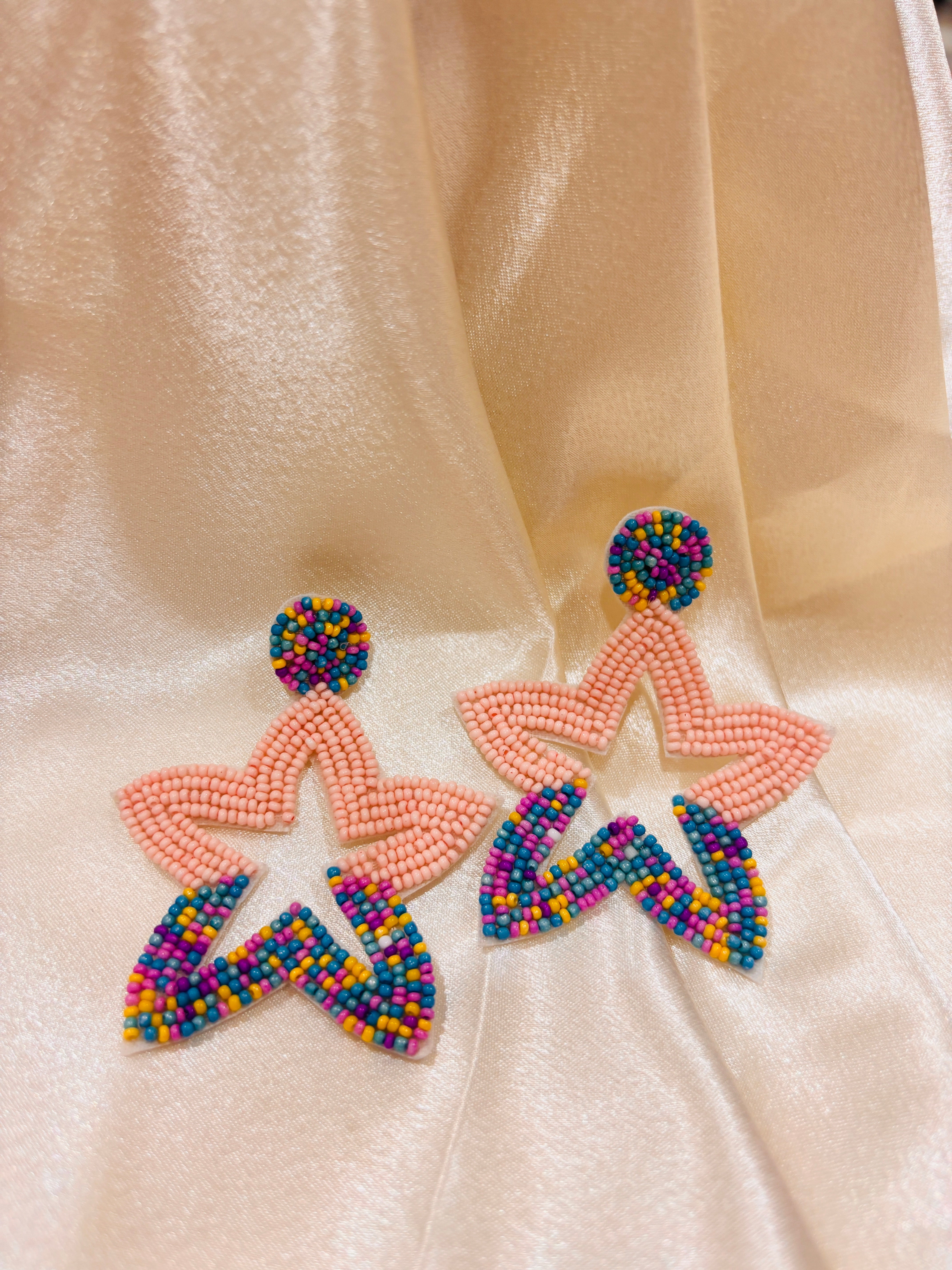 Handmade beaded earings