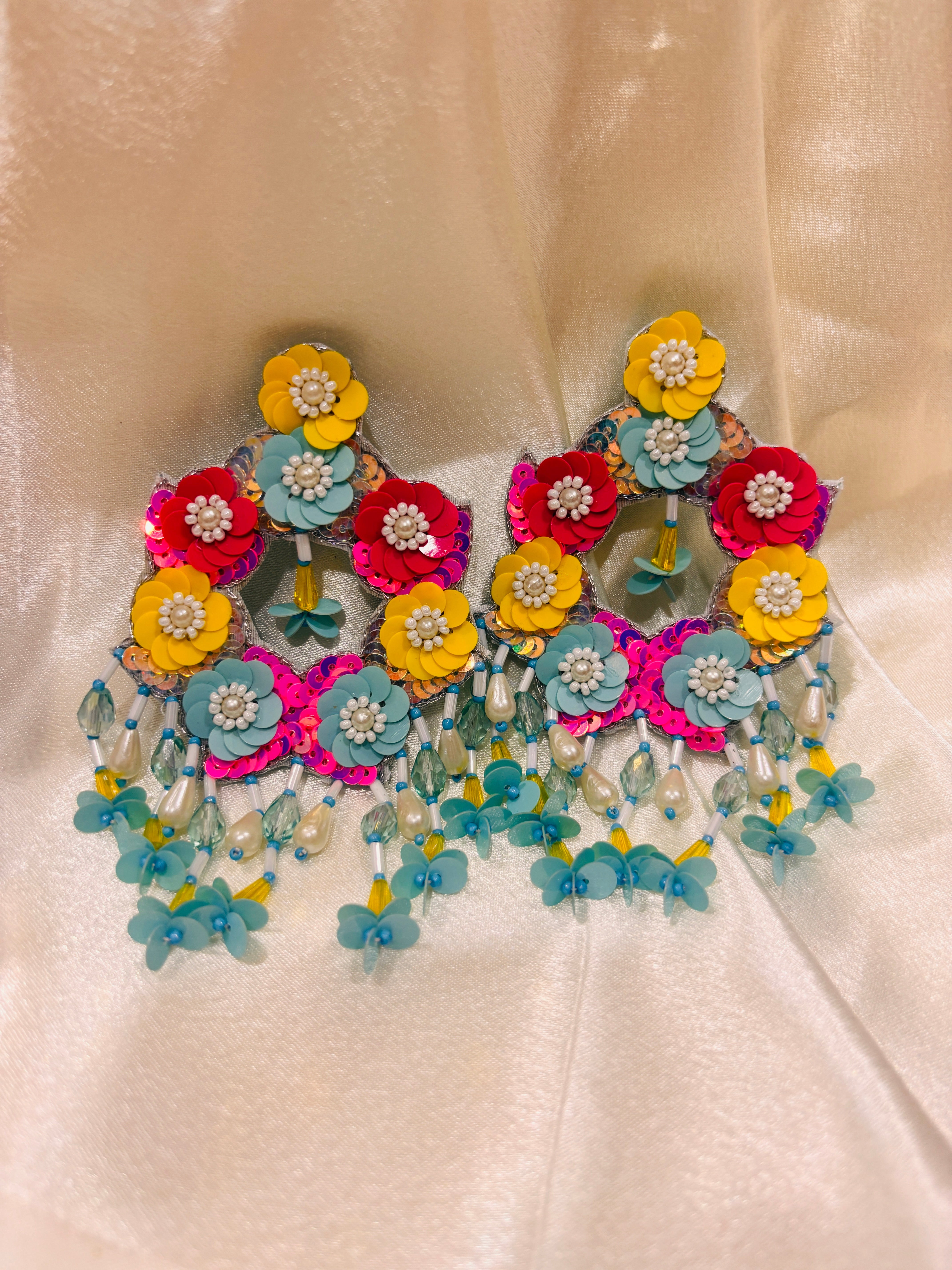 Handmade beaded earings